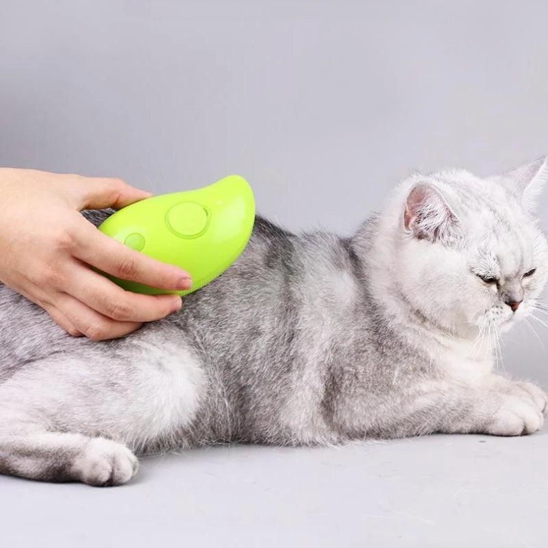 NunaPets® Steamy Cat Brush