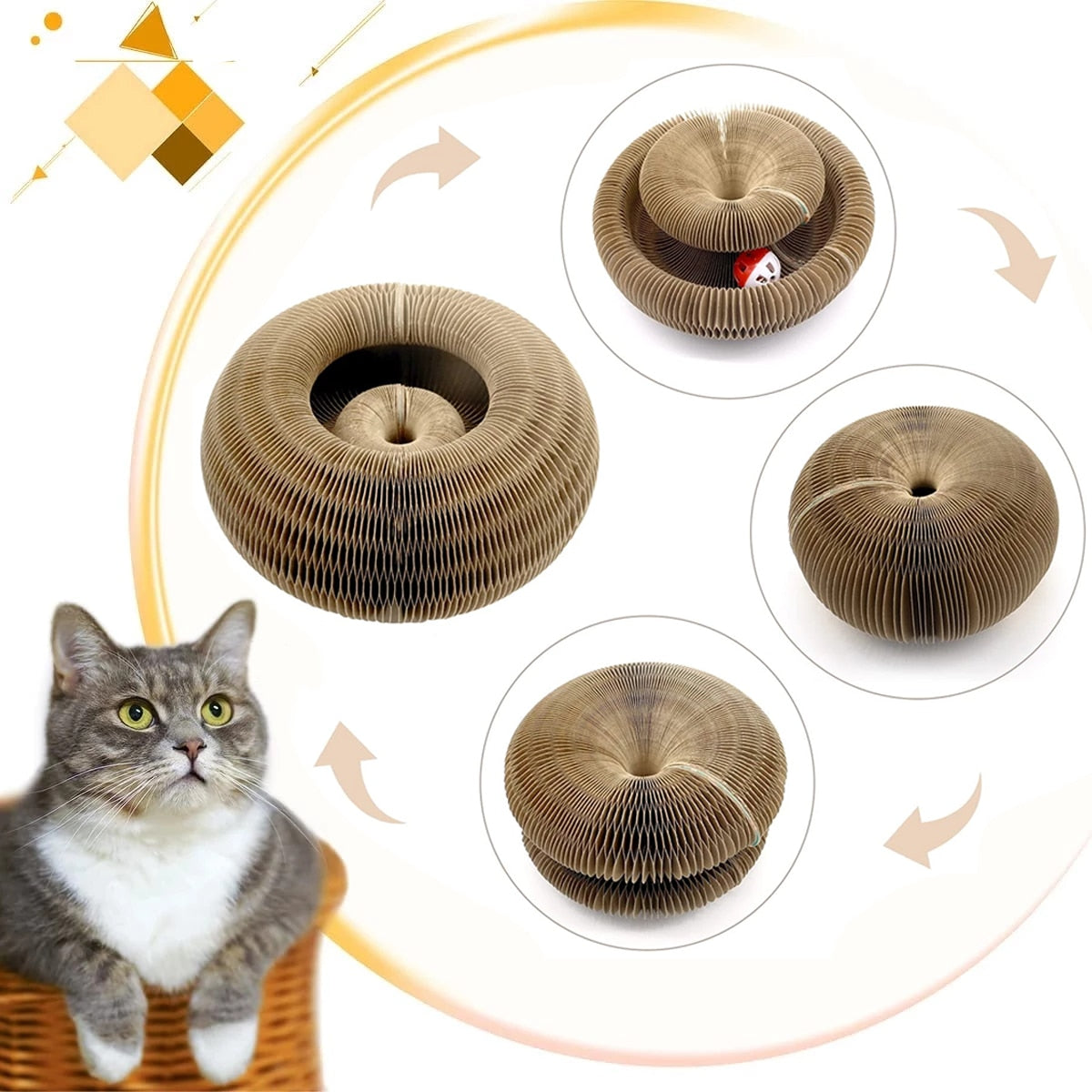 Nunapets® Magic Cat Scratching Board